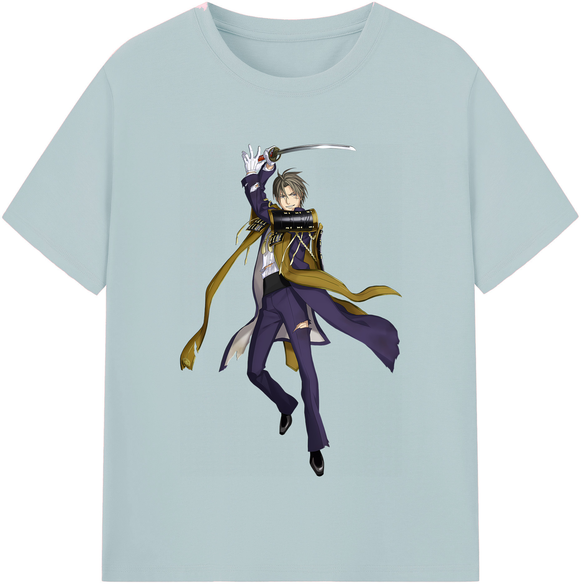 （画像用） 刀剣乱舞 Touken Ranbu 綿100％半袖Tシャツ（フロントプリント）